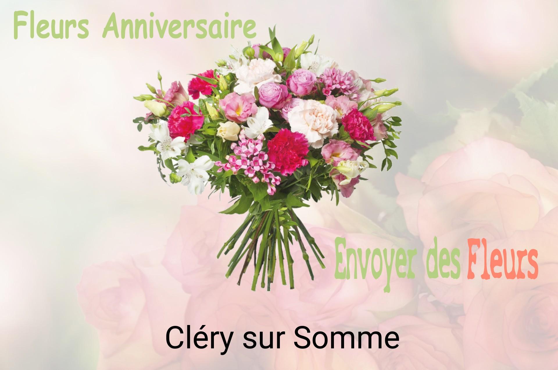 Bouquet de fleurs d’anniversaire livré à Cléry-sur-Somme