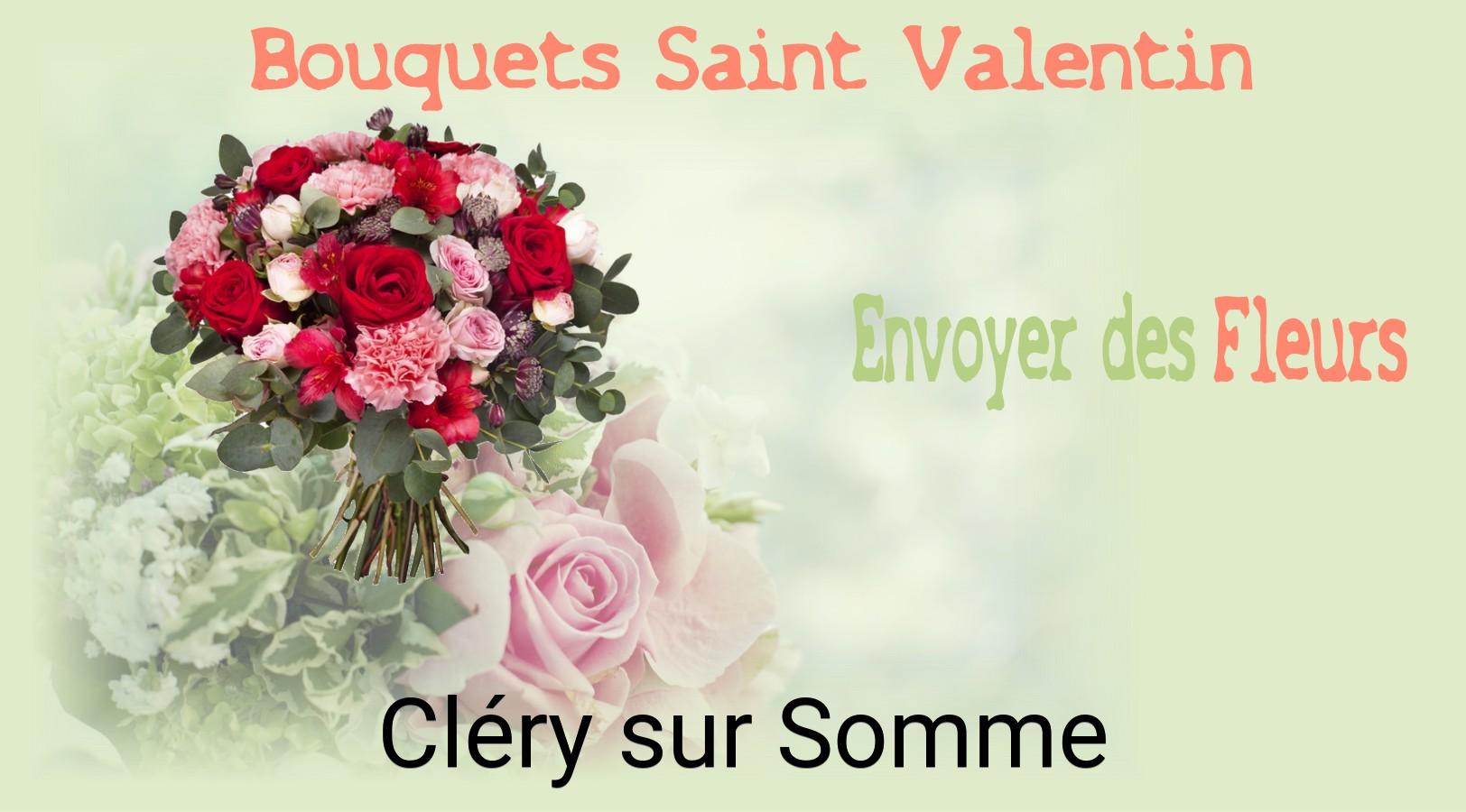 Roses de Saint-Valentin livrées à Cléry-sur-Somme